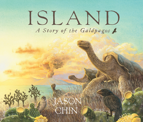 Island: A Story of the Galápagos By Jason Chin, Jason Chin (Illustrator), Lesa Lockford (Narrated by) Cover Image