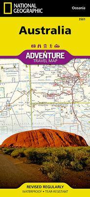 Australia Map (National Geographic Adventure Map #3501) Cover Image