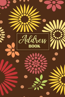 Address Book: Birthdays & Address Book for Contacts - Address Logbook - Address Book for Women, Men, and Kids - Modern Design Cover Image