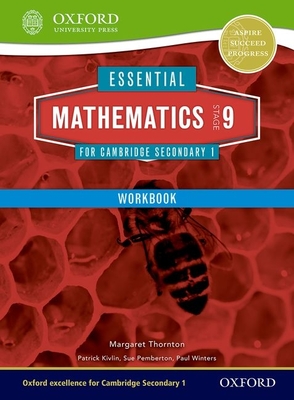Essential Mathematics for Cambridge Secondary 1 Stage 9 Work Book (Cie Igcse Essential) Cover Image
