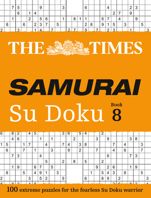 The Times Samurai Su Doku: Book 8 By The Times Mind Games Cover Image