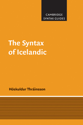 The Syntax of Icelandic (Cambridge Syntax Guides) Cover Image
