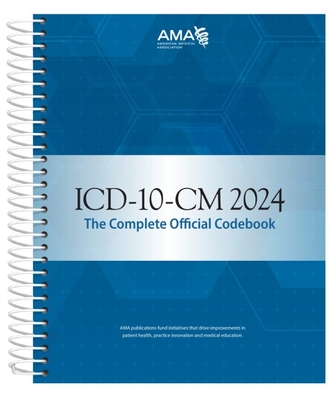 ICD-10-CM 2024 the Complete Official Codebook Cover Image