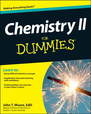 Chemistry II For Dummies By John T. Moore Cover Image