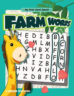 My First Word Search - Farm Words Cover Image