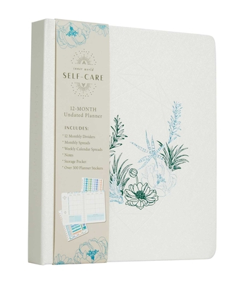 Self-Care 12-Month Undated Planner: (Mindfulness Gifts, Self-Care Gifts for Women, Back to School Supplies, Planners With Stickers) (Inner World) By Insights Cover Image