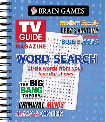 Brain Games - TV Guide Magazine Word Search Cover Image