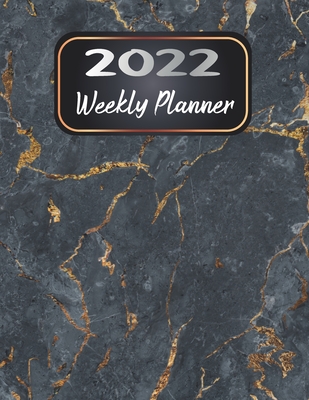 2022 Weekly Planner: 12 Month Calendar, 1 Year Weekly Organizer Book for Activities and Appointments with To-Do List, Agenda, ... 8.5 x 11, By Hamra Mona Cover Image