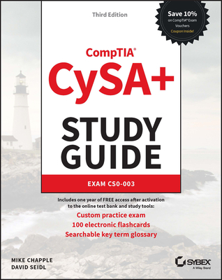 Comptia Cysa+ Study Guide: Exam Cs0-003 (Sybex Study Guide) Cover Image