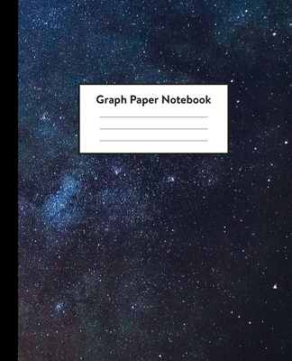 Graph Paper Notebook: 5 x 5 squares per inch, Quad Ruled - 7.5 x 9.25 - Beautful Constellations - Math and Science Composition Notebook for By Space Composition Notebooks Cover Image