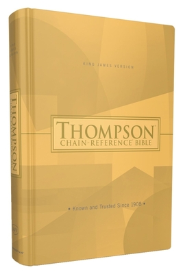 Kjv, Thompson Chain-Reference Bible, Hardcover, Red Letter By Frank Charles Thompson (Editor), Zondervan Cover Image