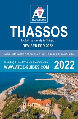 A to Z Guide to Thassos 2022, including Kavala and Philippi Cover Image