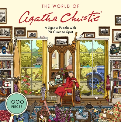 The World of Agatha Christie 1000 Piece Puzzle: 1000-piece Jigsaw with 90 clues to spot