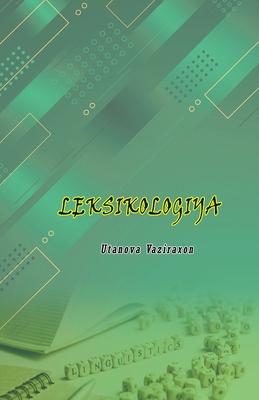 Leksikologiya Cover Image
