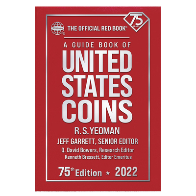 Redbook 2022 Us Coins Hard Cover By Jeff Garrett Cover Image