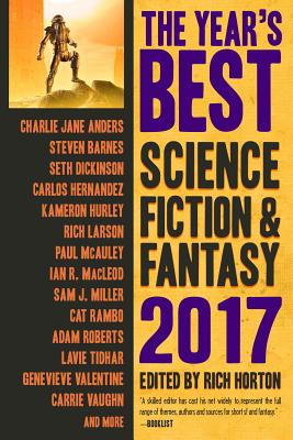 Cover for The Year's Best Science Fiction & Fantasy 2017 Edition