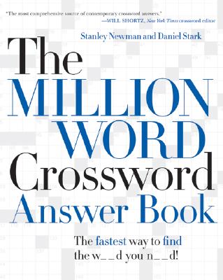 The Million Word Crossword Answer Book Cover Image