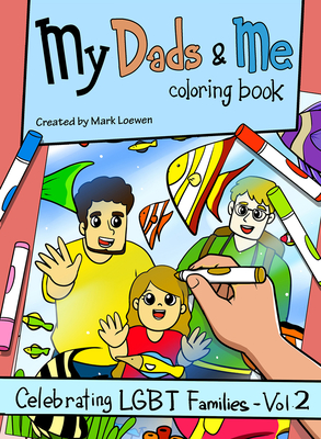 Cover for My Dads & Me Coloring Book