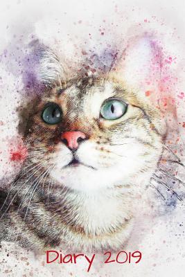 Diary 2019: Cat Art Watercolour By Veropa Press Cover Image