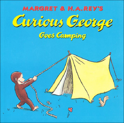 Curious George Goes Camping (Curious George 8x8) Cover Image