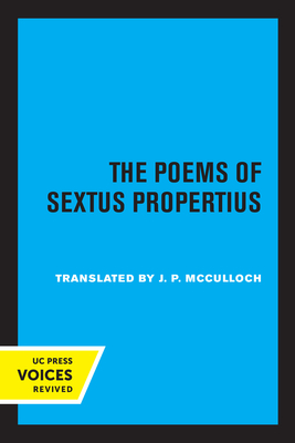 Cover for The Poems of Sextus Propertius