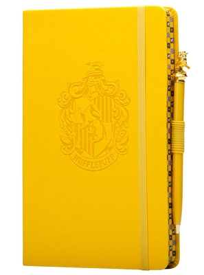 Harry Potter: Hufflepuff Classic Softcover Journal with Pen By Insights Cover Image