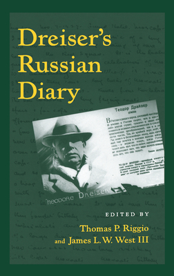 Dreiser's Russian Diary (University of Pennsylvania Dreiser Edition) Cover Image