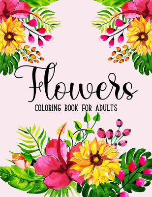 Amazing Swirls Coloring Book: Adults Coloring Book Flowers Swirls