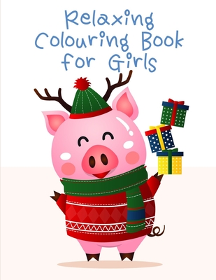 Christmas Coloring Books For Girls: Funny Animals Coloring Pages for  Children, Preschool, Kindergarten age 3-5 (Paperback)