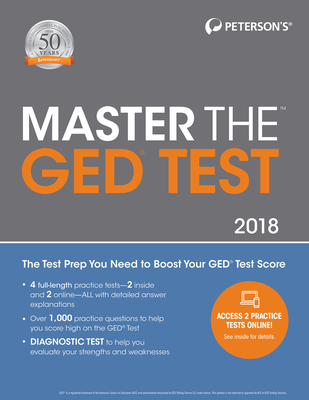 Master the GED Test 2018 Cover Image