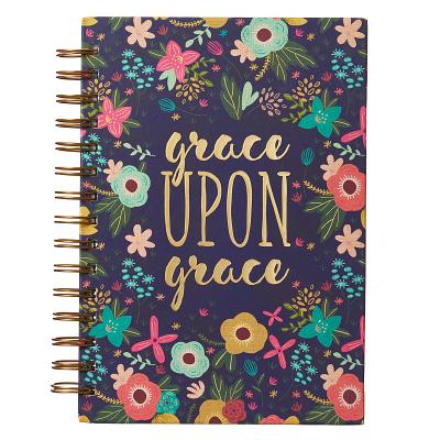 Grace Upon Grace Journal Wireb By Christian Art Gifts Inc (Manufactured by) Cover Image