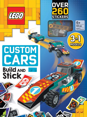 LEGO® Books. Build and Stick: Custom Cars Cover Image