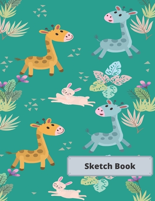 Sketch Book: For children / kids drawing doodling writing Cover Image