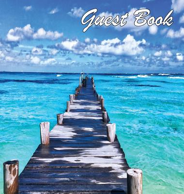 Nautical Guest Book Guest Book Beach House Visitors Book Guest Comments Book, 