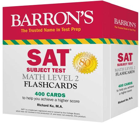 SAT Subject Test Math Level 2 Flashcards (Barron's Test Prep)