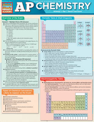 AP Chemistry (Quick Study: Academic) Cover Image