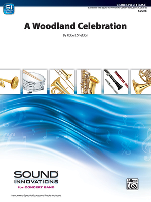 A Woodland Celebration Conductor Score Sound Innovations For Concert Band Paperback Politics And Prose Bookstore