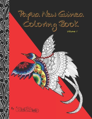 Papua New Guinea Coloring Book (Volume #1)