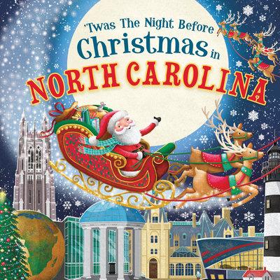 'Twas the Night Before Christmas in North Carolina By Jo Parry (Illustrator) Cover Image