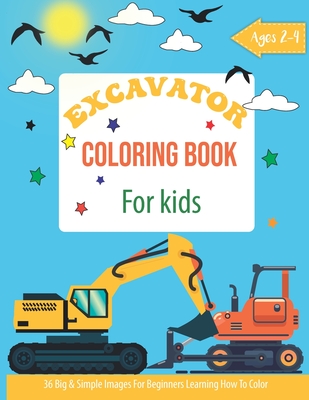 Kids Coloring Books Coloring Book Vehicles For Toddler: coloring books for  kids ages 2-4 (Paperback)