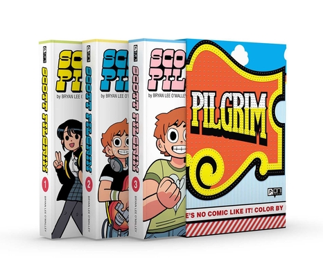 Scott Pilgrim Color Collection Slipcase Set By Bryan Lee O'Malley Cover Image