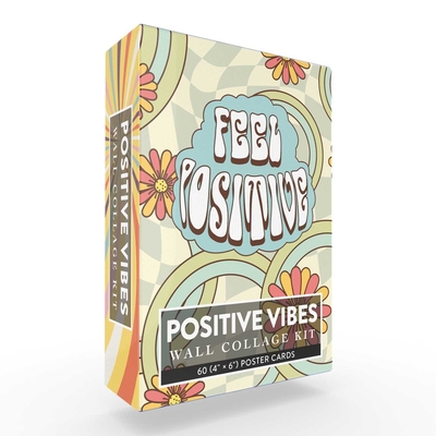 Positive Vibes Wall Collage Kit: 60 (4" × 6") Poster Cards (Collage Kits)