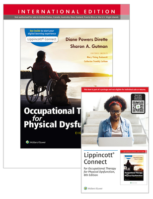 Occupational Therapy for Physical Dysfunction 8e Lippincott Connect International Edition Print Book and Digital Access Card Package Cover Image