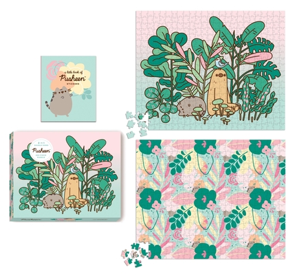 Pusheen 2-in-1 Double-Sided 500-Piece Puzzle By Claire Belton Cover Image