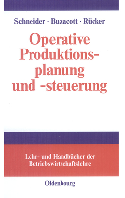 Operative Produktionsplanung Und -Steuerung Cover Image