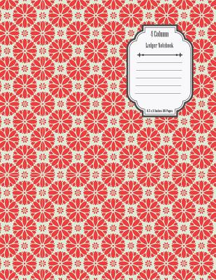 4 Column Ledger Notebook: Accounting Ledger Notebook Record Keeping Book Financial Ledgers Paper 8.5 x 11 Inches 110 Pages (Note Book Ledger #1)