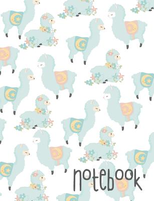 Notebook: Cute Llama Composition Notebook, Graph Paper, Perfect For Learning Math By Jasmine Publish Cover Image