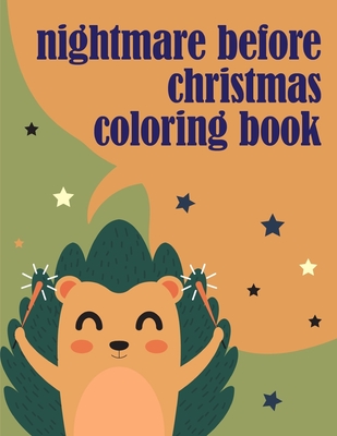 nightmare before christmas coloring book