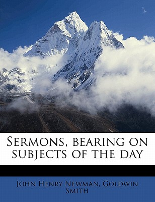 Cover for Sermons, Bearing on Subjects of the Day