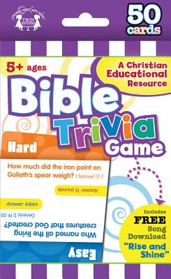Bible Trivia Christian 50-Count Game Cards (I'm Learning the Bible Flash Cards) Cover Image